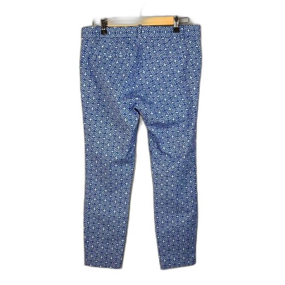 Gap Skinny Ankle Womens Blue Mosaic Pants … - Picture 2 of 8